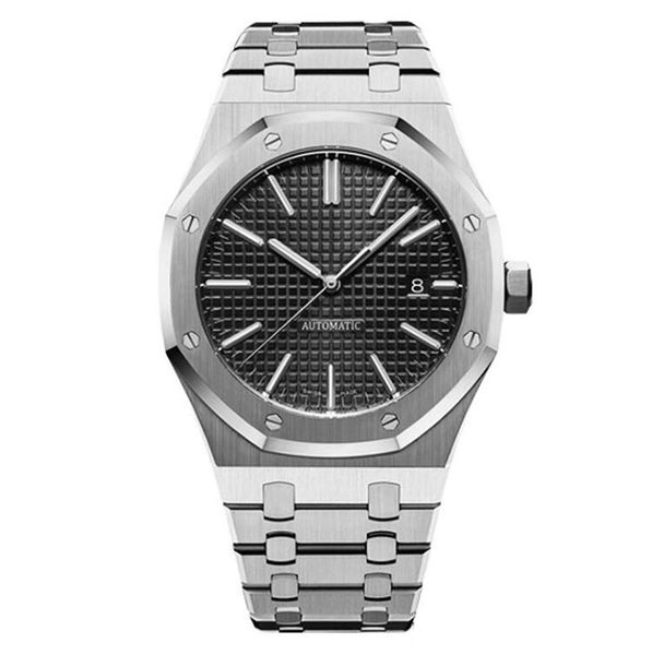 luxury mens automatic mechanical watches classic style 42mm full stainless steel strap wristwatches sapphire super luminous, Slivery;brown
luxury mens automatic mechanical watches classic style 42mm full stainless steel strap wristwatches sapphire super luminous, Slivery;brown