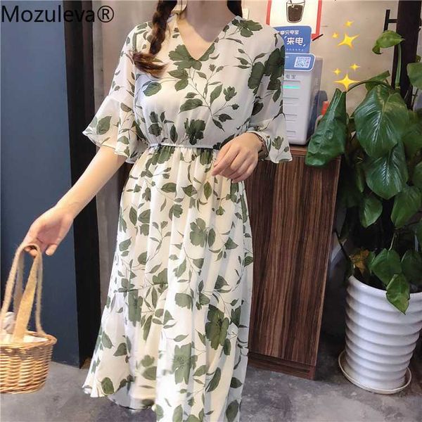 mozuleva bohemian floral print summer flare sleeve asymmetricall dress female fashion v-neck high waist chiffon dress vestidos, White;black
mozuleva bohemian floral print summer flare sleeve asymmetricall dress female fashion v-neck high waist chiffon dress vestidos, White;black