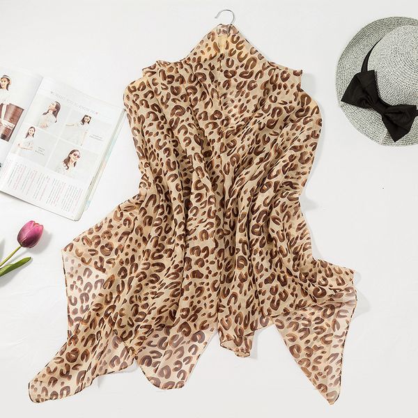 leopard print scarf woman chiffon sunscreen scarf shawl dual purpose will size leopard point imitate real silk silk scarf, Blue;gray
leopard print scarf woman chiffon sunscreen scarf shawl dual purpose will size leopard point imitate real silk silk scarf, Blue;gray