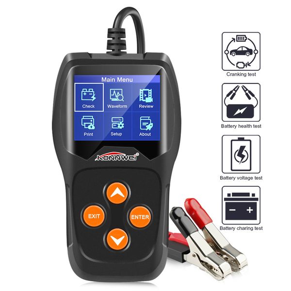 kw600 12v car battery tester 100 to 2000cca 12 volt battery tools for the car quick cranking charging diagnostic
kw600 12v car battery tester 100 to 2000cca 12 volt battery tools for the car quick cranking charging diagnostic