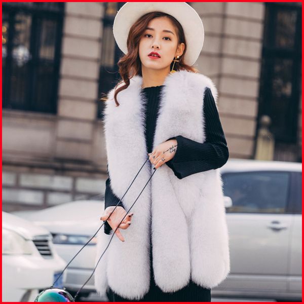 2019 designer winter new fashion luxury fur vest women regular warm jacket coat waistcoat variety color for choice wholesale, Black
2019 designer winter new fashion luxury fur vest women regular warm jacket coat waistcoat variety color for choice wholesale, Black