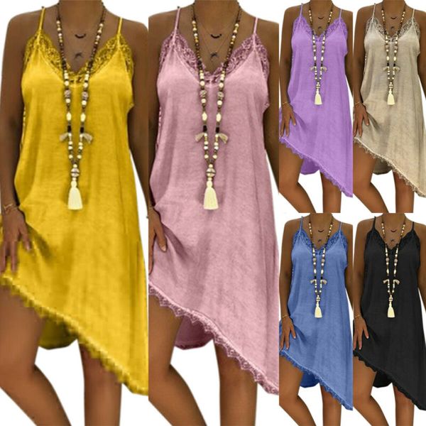 BOHO Women Ladies Summer Beach Mini Dress Holiday Party Casual Strappy Sun Dress
BOHO Women Ladies Summer Beach Mini Dress Holiday Party Casual Strappy Sun Dress