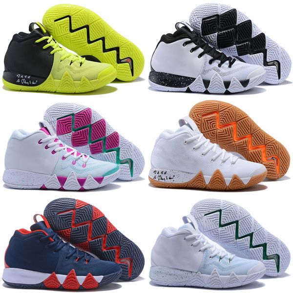 2018 New Kyrie Men Outdoor Shoes Irving 4 Black White Gold Sports Outdoor Shoes Kyries Designer Mens off Brand Chaussures
2018 New Kyrie Men Outdoor Shoes Irving 4 Black White Gold Sports Outdoor Shoes Kyries Designer Mens off Brand Chaussures