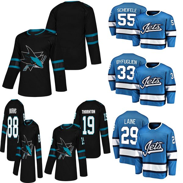San Jose Sharks 8 Pavelski 65 Karlsson 19 Thornton 88 Burns jersey Winnipeg Jets 29 Laine 33 Byfuglien 55 Scheifele Hockey Jersey
San Jose Sharks 8 Pavelski 65 Karlsson 19 Thornton 88 Burns jersey Winnipeg Jets 29 Laine 33 Byfuglien 55 Scheifele Hockey Jersey