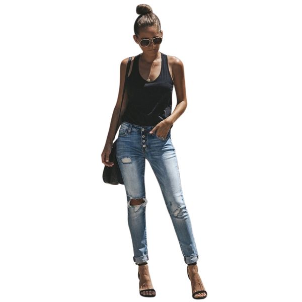 women denim hole ripped pencil pants stretch jeans high waist pants women high waist jeans light blue
women denim hole ripped pencil pants stretch jeans high waist pants women high waist jeans light blue