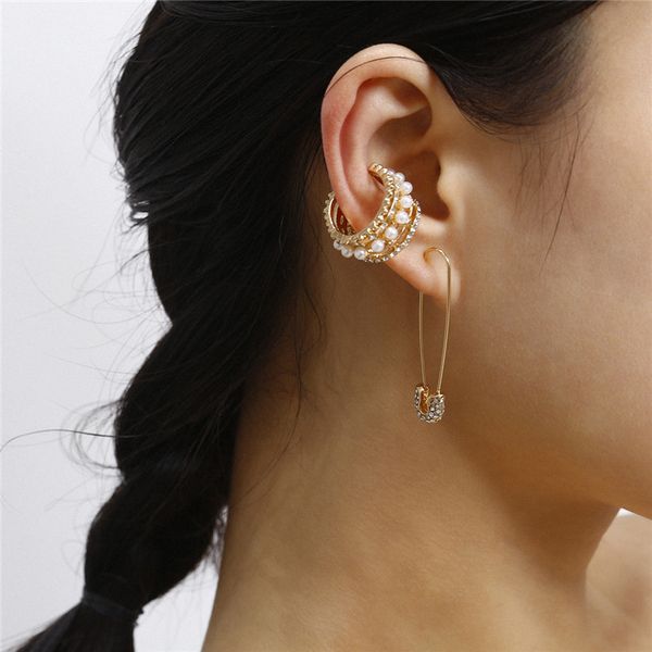 hoop & huggie fashion creative zircon earrings for women european and american crystal allergy statement girls party jewelry gift, Golden;silver
hoop & huggie fashion creative zircon earrings for women european and american crystal allergy statement girls party jewelry gift, Golden;silver