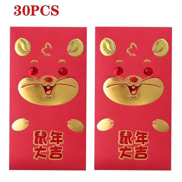 30pcs chinese new year red envelopes lucky money pockets chinese year of the mouse gift cute rat pattern money pockets
30pcs chinese new year red envelopes lucky money pockets chinese year of the mouse gift cute rat pattern money pockets