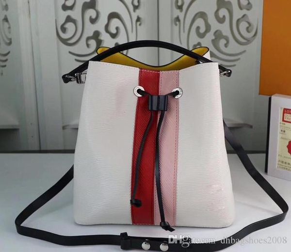 bucket bag for women new catwalk style small bags fashion black and white laides shoulder bags m52161 m52163 26*17*26cm
bucket bag for women new catwalk style small bags fashion black and white laides shoulder bags m52161 m52163 26*17*26cm