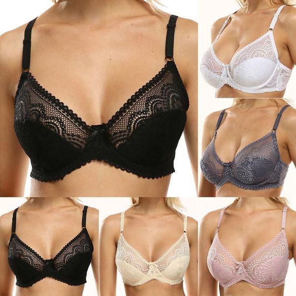 women seamless deep v lace bra wireless thin underwear lingerie soft bras for women #f, Red;black
women seamless deep v lace bra wireless thin underwear lingerie soft bras for women #f, Red;black