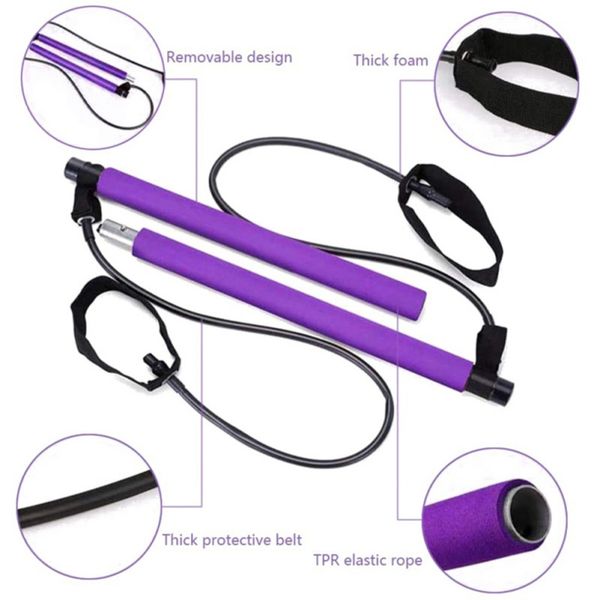 resistance bands portable gym body abdominal home yoga pull rods pilates exercise stick rope puller
resistance bands portable gym body abdominal home yoga pull rods pilates exercise stick rope puller