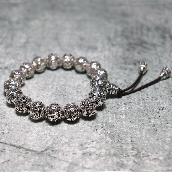 minimalist men's bracelet antique sanskrit buddha brazalete big beaded strand braslet yoga meditation jewelry pulseras hombre, Golden;silver
minimalist men's bracelet antique sanskrit buddha brazalete big beaded strand braslet yoga meditation jewelry pulseras hombre, Golden;silver