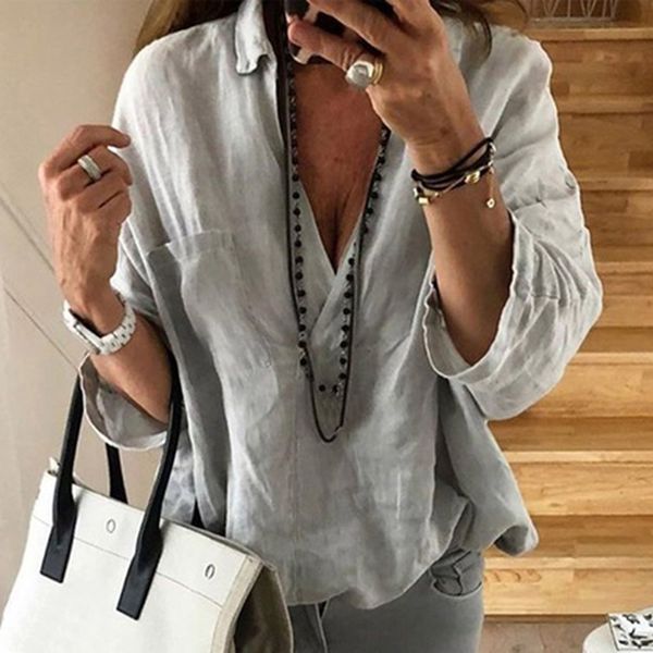 high fashion nine sleeve women simple blouse shirt solid blue blouse shirts plus size spring autumn 2020 blusas mujer, White
high fashion nine sleeve women simple blouse shirt solid blue blouse shirts plus size spring autumn 2020 blusas mujer, White