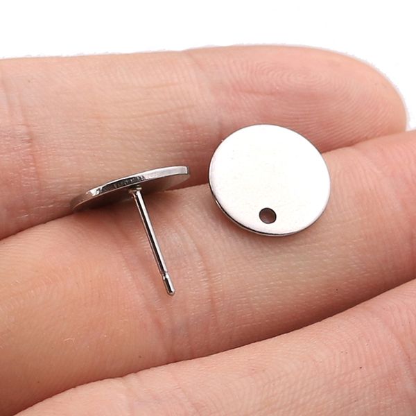 50pcs/lot 8/10/12mm stainless steel earring findings charms steel tone settings findings diy jewelry making wholesale lots bulk, Blue;slivery
50pcs/lot 8/10/12mm stainless steel earring findings charms steel tone settings findings diy jewelry making wholesale lots bulk, Blue;slivery