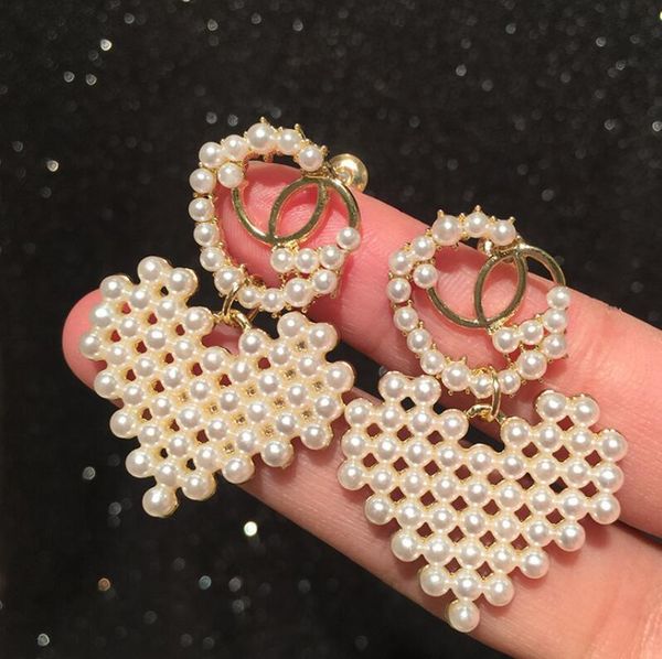 love earrings new ladies exquisite high-quality trendy pearl jewelry ear jewelry accessories, Golden
love earrings new ladies exquisite high-quality trendy pearl jewelry ear jewelry accessories, Golden