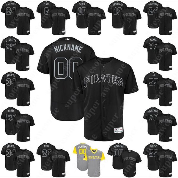 Pirates Nickname 2019 Players Weekend Jersey Jameson Taillon Jacob Stallings Dario Agrazal Melky Cabrera Kyle Crick Elias Diaz Michael Feliz
Pirates Nickname 2019 Players Weekend Jersey Jameson Taillon Jacob Stallings Dario Agrazal Melky Cabrera Kyle Crick Elias Diaz Michael Feliz