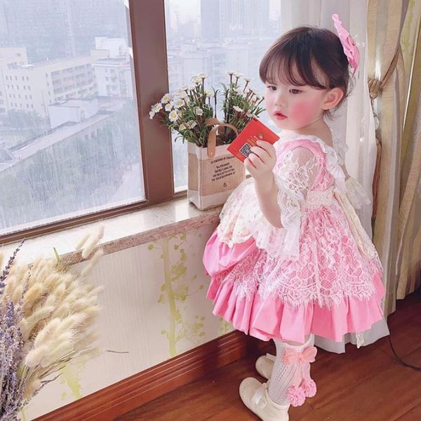 pre-sale spanish lolita girls princess dress baby lace stitching cute tutu dress for girls birthday party gown vestidos y2907, Red;yellow
pre-sale spanish lolita girls princess dress baby lace stitching cute tutu dress for girls birthday party gown vestidos y2907, Red;yellow