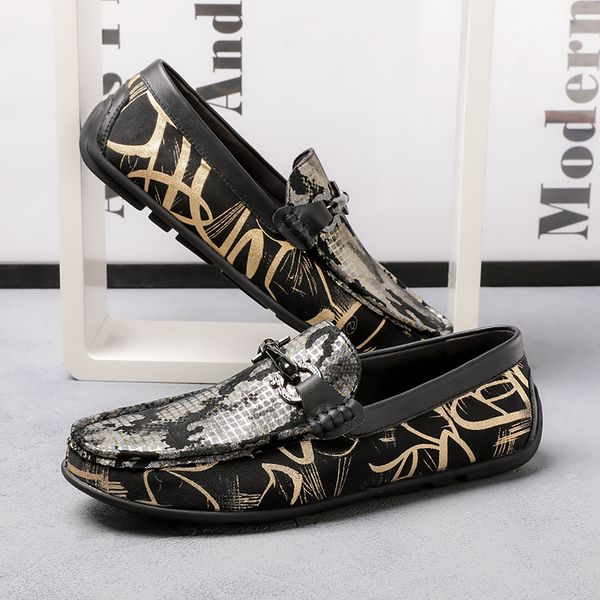 mens casual loafers genuine leather moccasins men loafers cow leather fashion gold flat casual footwear for men, Black
mens casual loafers genuine leather moccasins men loafers cow leather fashion gold flat casual footwear for men, Black