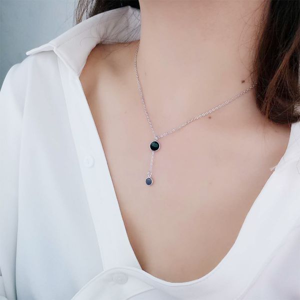 meekcat simple fashion 925 sterling silver necklace pendant tassel necklace for women girl trendy gift s-n27
meekcat simple fashion 925 sterling silver necklace pendant tassel necklace for women girl trendy gift s-n27