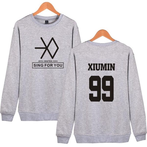 новый монолитным толстовка мода толстовки мужчины женщины exo толстовки с длинным рукавом печать singer exo фуфайки осень зима tops, Black
новый монолитным толстовка мода толстовки мужчины женщины exo толстовки с длинным рукавом печать singer exo фуфайки осень зима tops, Black