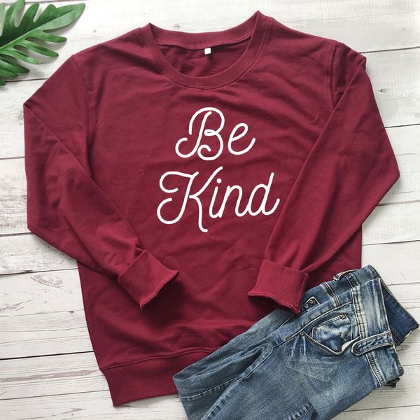 be kind 100% cotton sweatshirt women long sleeve hipster kindness motivational pullover casual christian jesus sweatshirt, Black
be kind 100% cotton sweatshirt women long sleeve hipster kindness motivational pullover casual christian jesus sweatshirt, Black