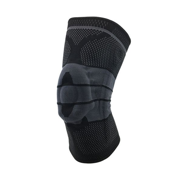 quality black thick silicone spring support knee pads fitness sports knee pads, Black;gray
quality black thick silicone spring support knee pads fitness sports knee pads, Black;gray