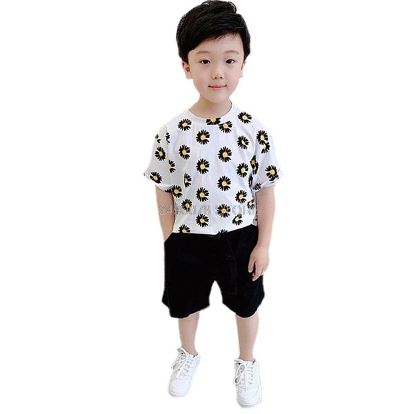boys summer flower shirt + shorts 2pcs clothing set flower kids formal birthday dress school kids sports tracksuit birthday gift, White
boys summer flower shirt + shorts 2pcs clothing set flower kids formal birthday dress school kids sports tracksuit birthday gift, White