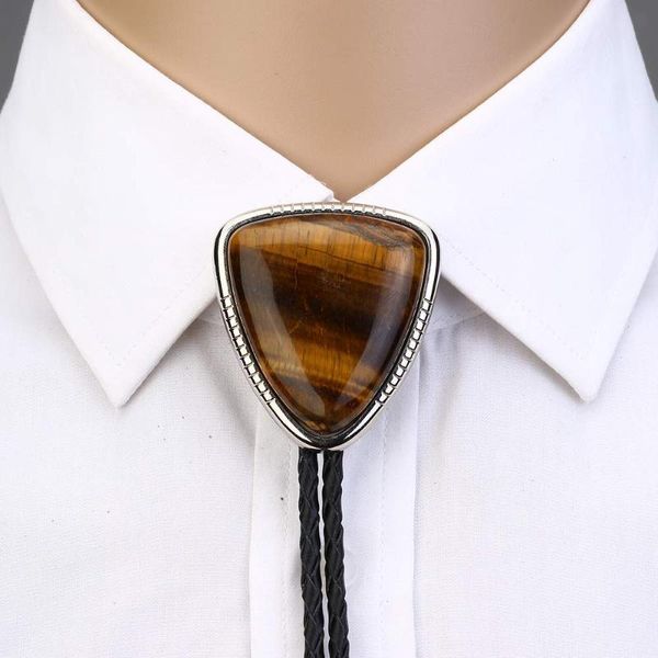 bolo tie for man women handmade western art alloy necktie triangle naturel stone, Black;gray
bolo tie for man women handmade western art alloy necktie triangle naturel stone, Black;gray