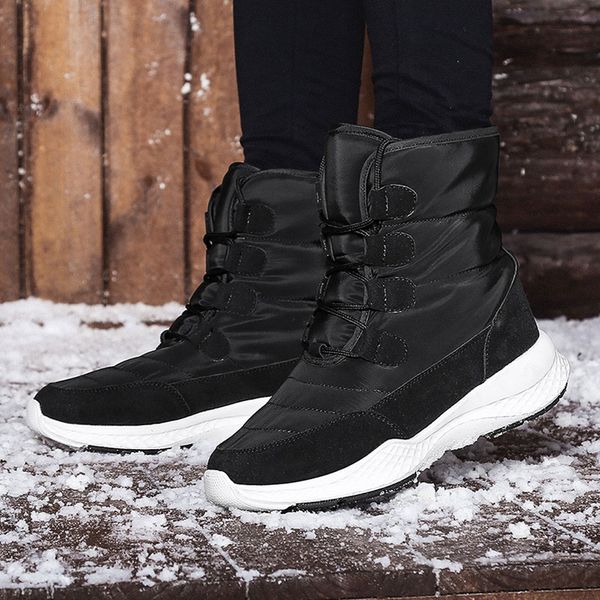 women snow boots flat lace up winter plus size platform ladies warm shoes new women's boots, Black
women snow boots flat lace up winter plus size platform ladies warm shoes new women's boots, Black