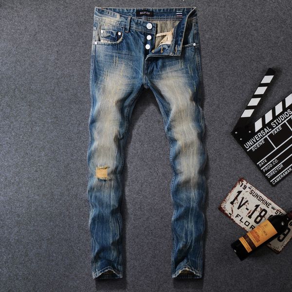 japanese style fashion men jeans retro wash ripped jeans embroidery vintage denim pants hombre streetwear hip hop slim men, Blue
japanese style fashion men jeans retro wash ripped jeans embroidery vintage denim pants hombre streetwear hip hop slim men, Blue