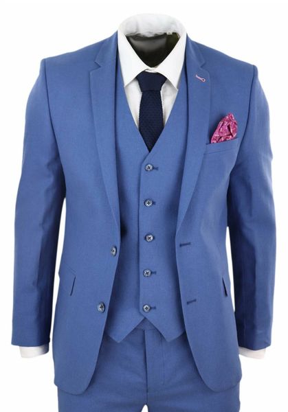 2019 blue mens suits slim fit three pieces beach groomsmen wedding tuxedos for men wool blend formal prom suit (jacket+pants+vest, Black;gray
2019 blue mens suits slim fit three pieces beach groomsmen wedding tuxedos for men wool blend formal prom suit (jacket+pants+vest, Black;gray