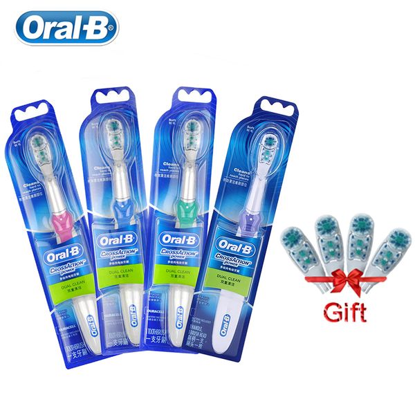 oral b electric toothbrush cross action toothbrush dual clean for battery powered 4 colors
oral b electric toothbrush cross action toothbrush dual clean for battery powered 4 colors