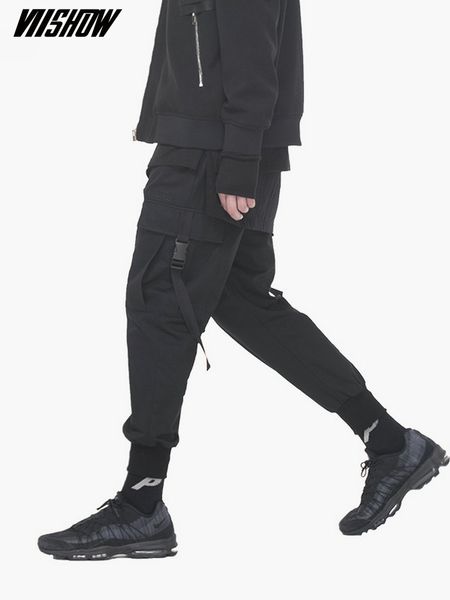 viishow streetwear men's pants brand 100% cotton pantalon homme hip hop joggers 2019 solid cargo pants trousers men kc2043183, Black
viishow streetwear men's pants brand 100% cotton pantalon homme hip hop joggers 2019 solid cargo pants trousers men kc2043183, Black
