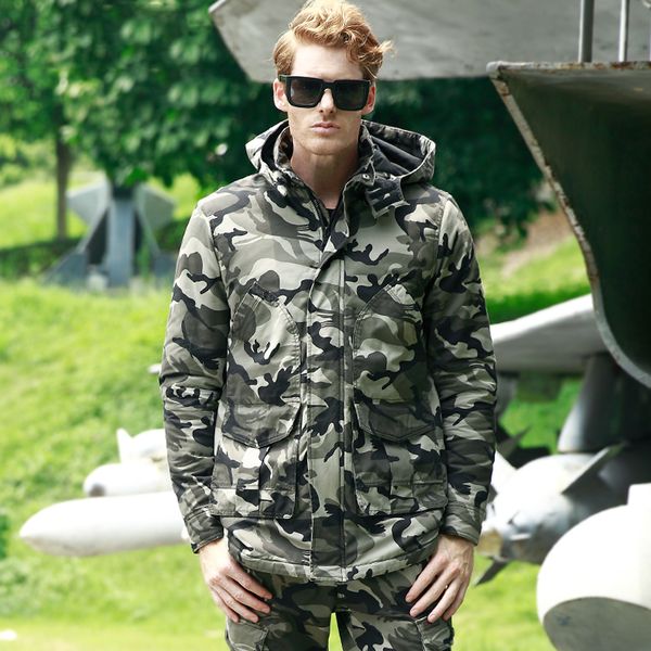 men camouflage thick hooded winter jackets male warm cotton jacket stand collar windproof coat, Black
men camouflage thick hooded winter jackets male warm cotton jacket stand collar windproof coat, Black