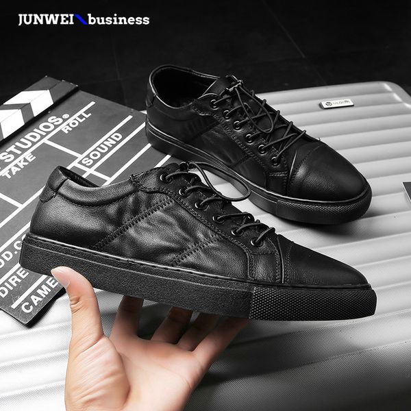 mens outdoor loafers flats genuine quality leather casual men breathable slip-on comfortable shoes, Black
mens outdoor loafers flats genuine quality leather casual men breathable slip-on comfortable shoes, Black