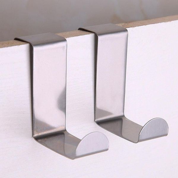 2pcs stainless steel door hook door hook stainless kitchen cabinet clothes hanger organizer creative tool mcg5602
2pcs stainless steel door hook door hook stainless kitchen cabinet clothes hanger organizer creative tool mcg5602