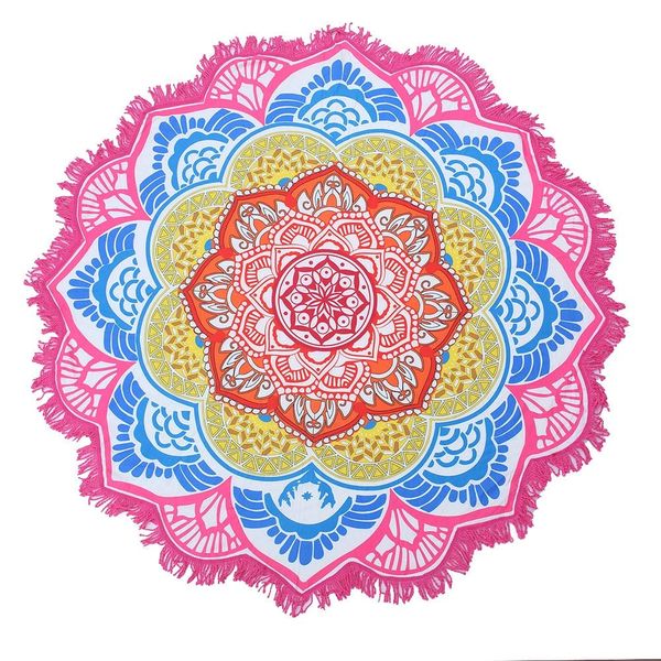 beach towel hanging ball tassel round bath towel yoga mat lotus colorful beach blanket shawl
beach towel hanging ball tassel round bath towel yoga mat lotus colorful beach blanket shawl