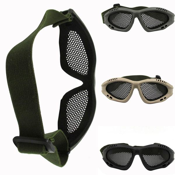 outdoor hunting tactical paintball goggles eyewear airsoft adjustable strap iron mesh eye protection goggle shock resistance outdoor eyewear
outdoor hunting tactical paintball goggles eyewear airsoft adjustable strap iron mesh eye protection goggle shock resistance outdoor eyewear
