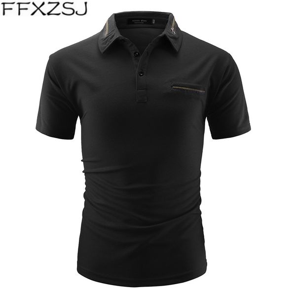 men shirt camisetas hombre fashion solid color male zipper short sleeve shirt camiseta masculina tee homme men, White;black
men shirt camisetas hombre fashion solid color male zipper short sleeve shirt camiseta masculina tee homme men, White;black