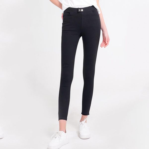 normov women skinny leggings high waist solid color casual pocket button ankle split knitted slim plus size 6xl leggings, Black
normov women skinny leggings high waist solid color casual pocket button ankle split knitted slim plus size 6xl leggings, Black