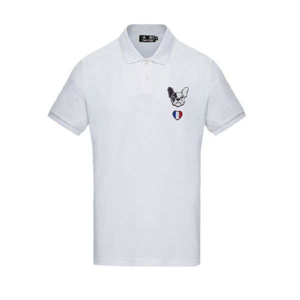 duyou new men polo shirts summer men polo shirt embroidery dog and french flag cotton short sleeve shirts jerseys brand clothing, White;black
duyou new men polo shirts summer men polo shirt embroidery dog and french flag cotton short sleeve shirts jerseys brand clothing, White;black