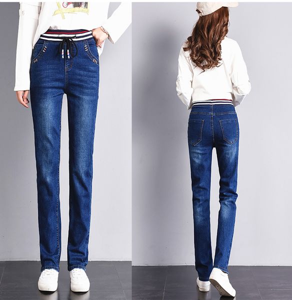 deep blue tall waist straight jeans new female spring han edition loose wide-legged straight canister
deep blue tall waist straight jeans new female spring han edition loose wide-legged straight canister
