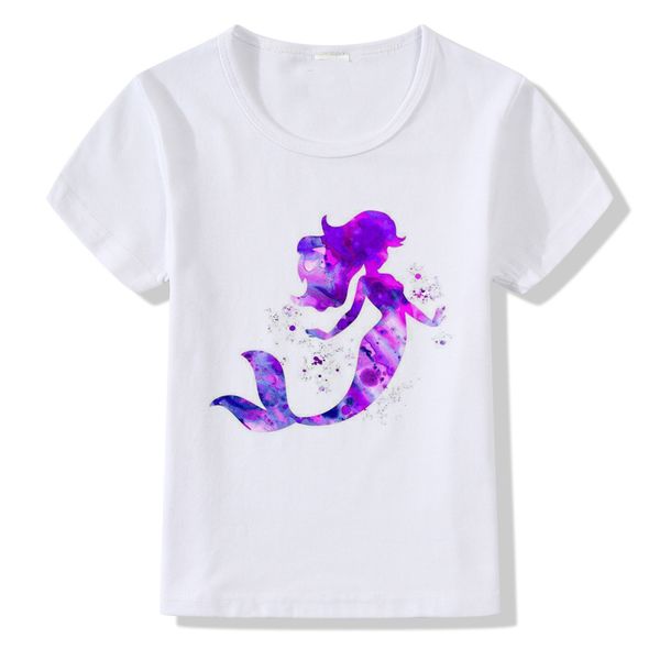 2018 cute colorful mermaid printed tshirt kids unicorn design children summer baby girls short sleeve t shirt clothes, Blue
2018 cute colorful mermaid printed tshirt kids unicorn design children summer baby girls short sleeve t shirt clothes, Blue