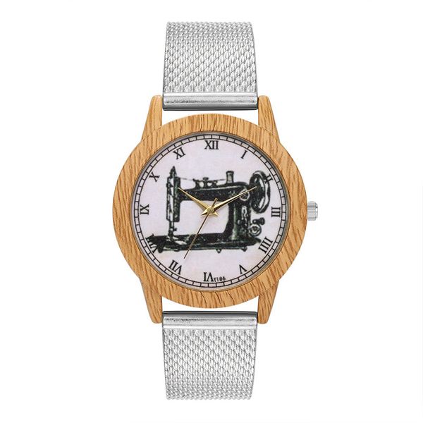 casual luxury brand fashion wood grain women wrist watch glass mirror silicone strap quartz watch 2019, Slivery;brown
casual luxury brand fashion wood grain women wrist watch glass mirror silicone strap quartz watch 2019, Slivery;brown