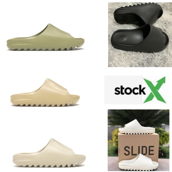 wholesale kanye designer slides men women slippers foam runner slide resin bone desert sand triple black fashion men slides bea size36-45
wholesale kanye designer slides men women slippers foam runner slide resin bone desert sand triple black fashion men slides bea size36-45