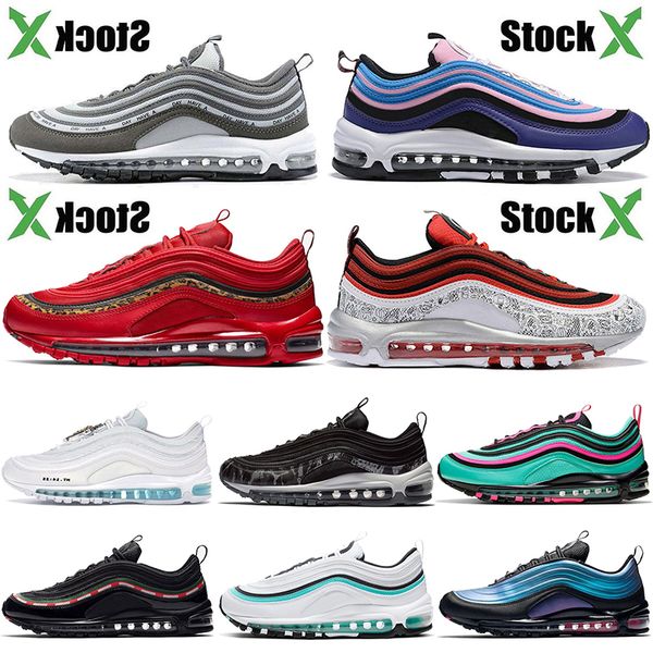 stock x 2020 luxury 97s fashion cushions running shoes trainers new have a day purple grey for mens womens designer sneakers, White;red
stock x 2020 luxury 97s fashion cushions running shoes trainers new have a day purple grey for mens womens designer sneakers, White;red