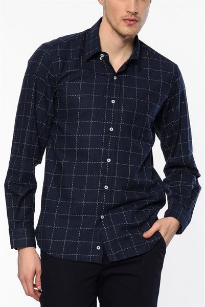 g633 dewberry shirt -dark blue, White;black