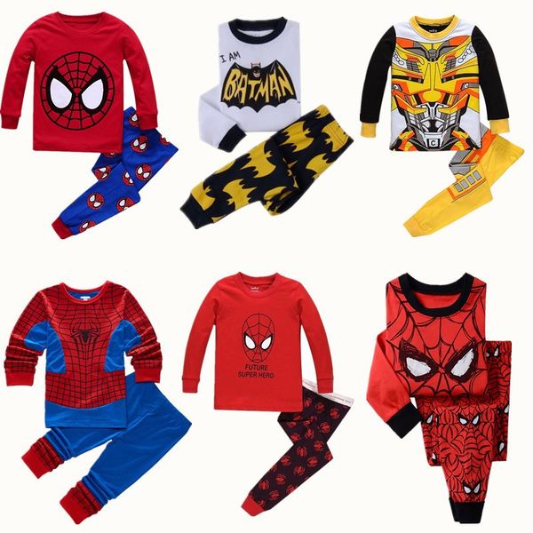 baby boys clothes girl sleepwear avenger kids pajamas children spiderman sets batman pyjamas toddle clothing sets, Blue;red
baby boys clothes girl sleepwear avenger kids pajamas children spiderman sets batman pyjamas toddle clothing sets, Blue;red