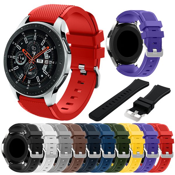 soft silicone watch band for samsung galaxy watch 46mm replacement band strap for gear s3 classic/frontier 22mm correas de reloj, Black;brown
soft silicone watch band for samsung galaxy watch 46mm replacement band strap for gear s3 classic/frontier 22mm correas de reloj, Black;brown