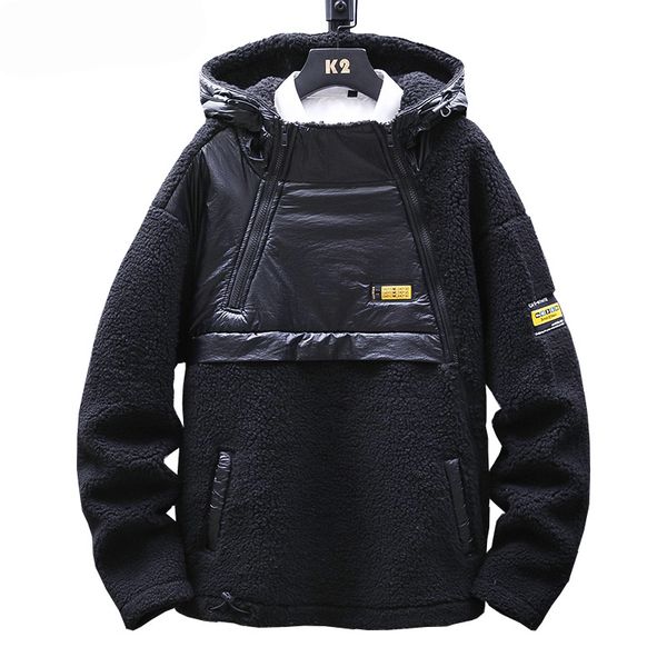 lamb cashmere hooded men faux fur warm men winter jacket big size 5xl high street tide stitching jackets japanese streetwear, Black
lamb cashmere hooded men faux fur warm men winter jacket big size 5xl high street tide stitching jackets japanese streetwear, Black