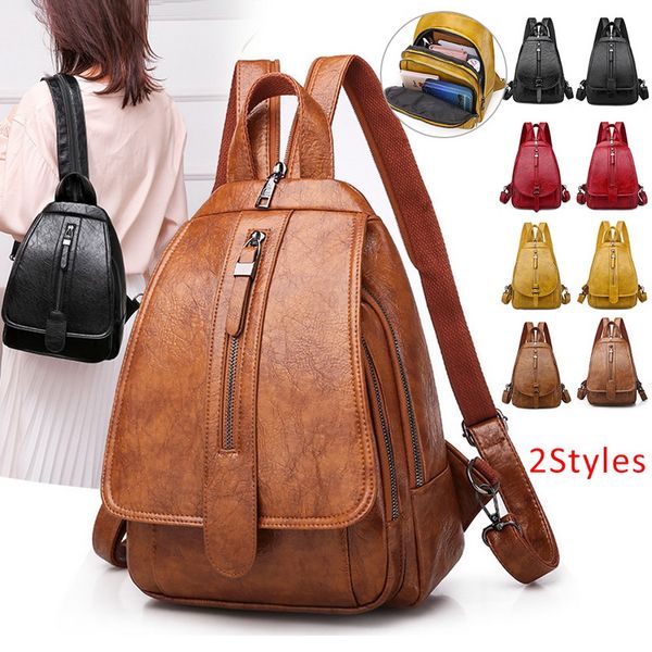 2020 vintage women backpack for ladies travel back bag chest shoulder bag good quality oil wax pu leather female backbag mochila
2020 vintage women backpack for ladies travel back bag chest shoulder bag good quality oil wax pu leather female backbag mochila
